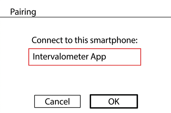 OK confirmation screen on PowerShot G9 X Mark II
