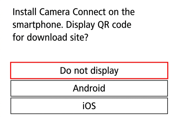 EOS R100 app installation options